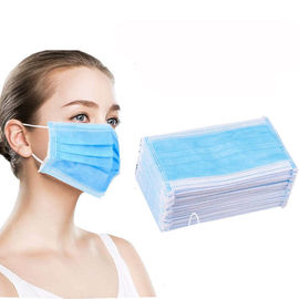 Κίνα Μπλε χρώματος μίας χρήσης Earloop προσώπου μασκών ικανότητα διήθησης Hypoallergenic υψηλή εργοστάσιο
